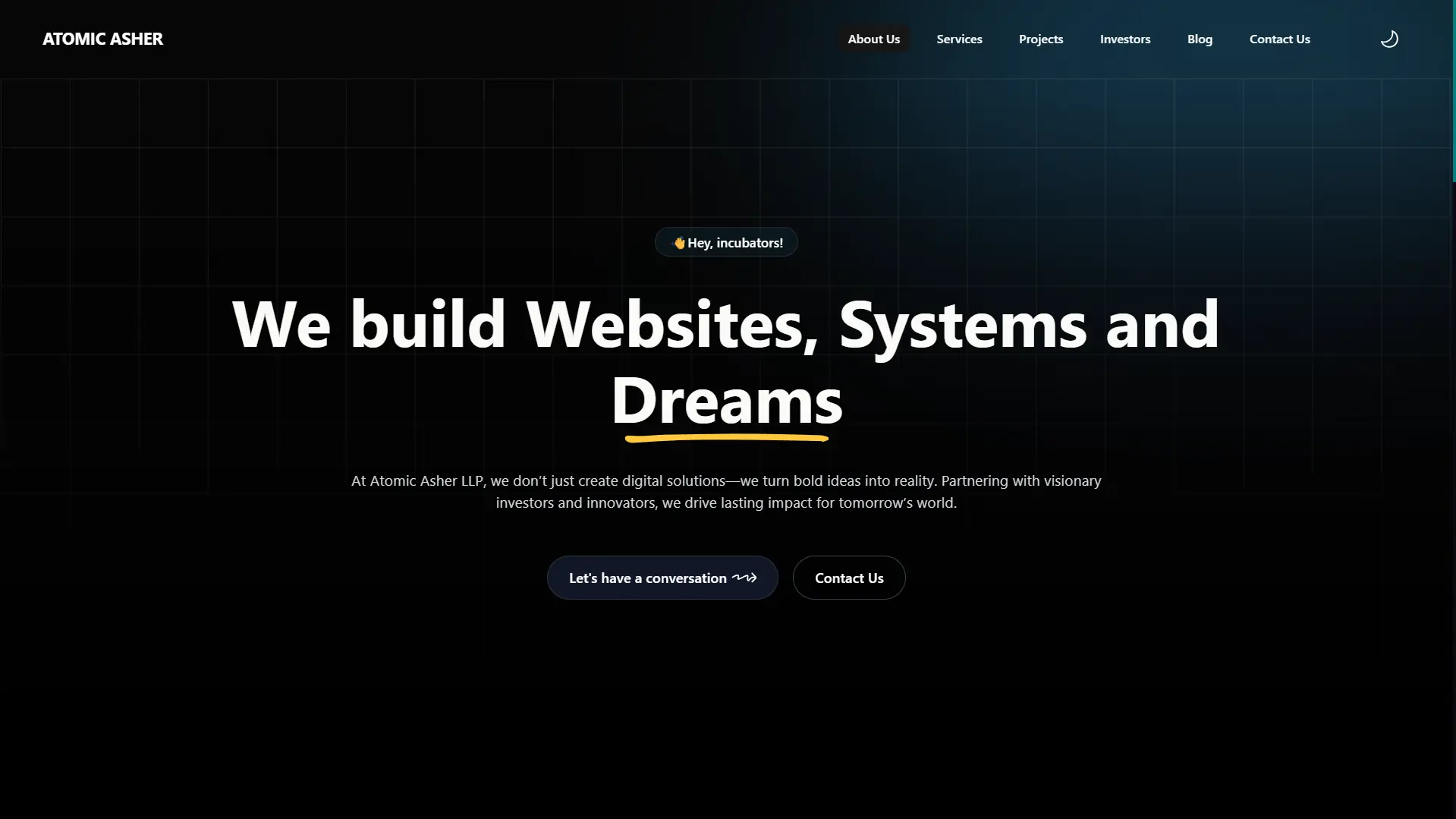 atomicasher website preview image